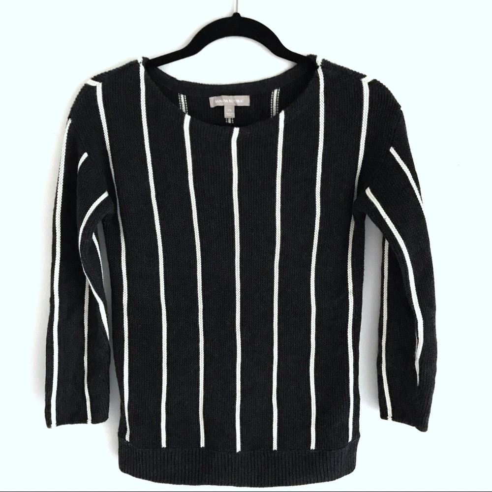 Banana Republic Striped Knitted Sweater